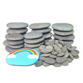 lifetop 120PCS Painting Rocks, DIY Rocks Flat & Smooth Kindness Rocks by lifetop