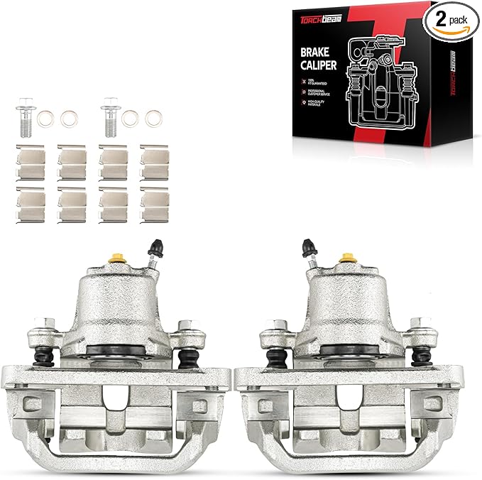 Torchbeam Rear Brake Calipers Set for Toyota 2007-2016 Tundra, Toyota 2008-2016 Sequoia, Rear Left and Rear Right Calipers Replace # 19B3276+19B3277