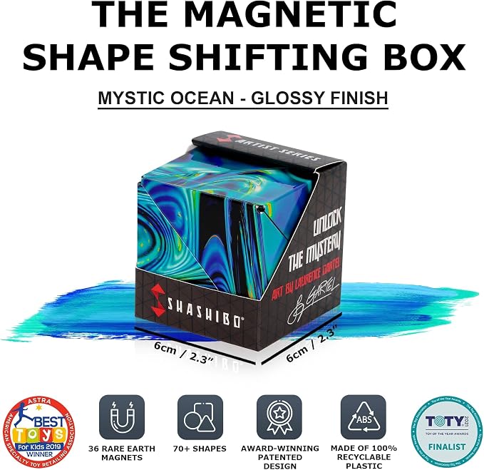 Shashibo DODECA Magnetic Puzzle Cube, Sensory Fidget Toy - Image 3