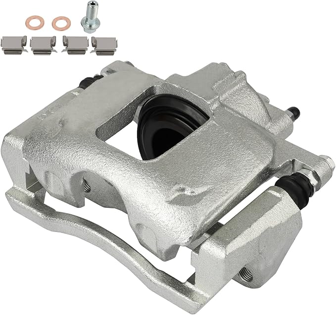 cciyu 18B5044 Front Left Disc Brake Caliper w/Bracket For Chrysler For Town & Country,For Dodge For Grand Caravan/For Nitro,For Jeep For Liberty/For Wrangler,For Ram For C/V,For Volkswagen For Routan