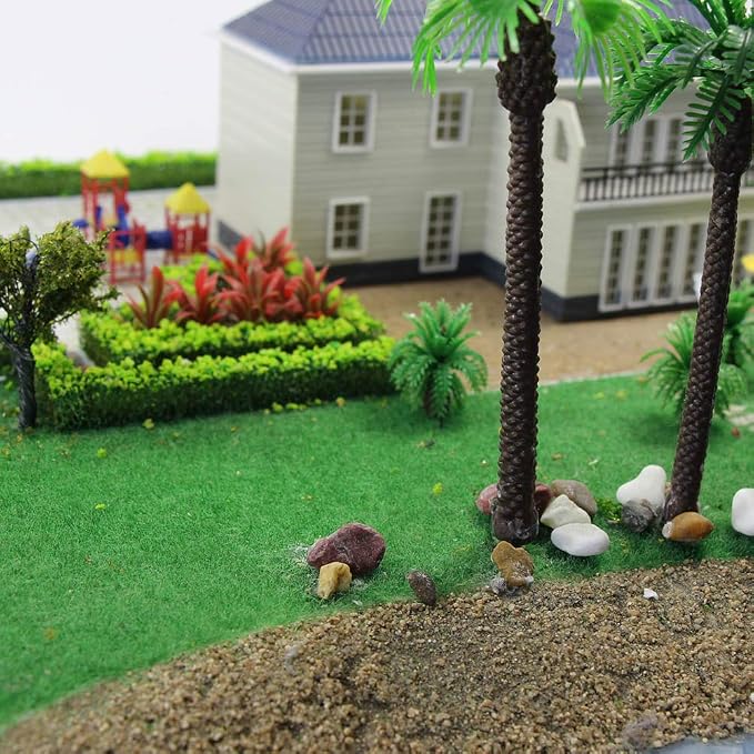 CP102 Artificial Model Grass Mat Trains Light Green 40x100cm or 15.7'' x 39'' - Image 7