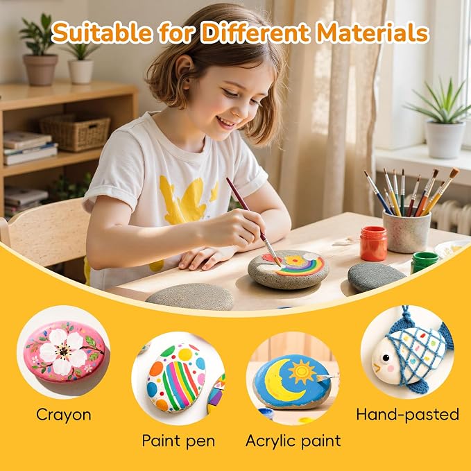 Simetufy 12Pcs 5-6 Inch Extra Large Rocks - Image 5