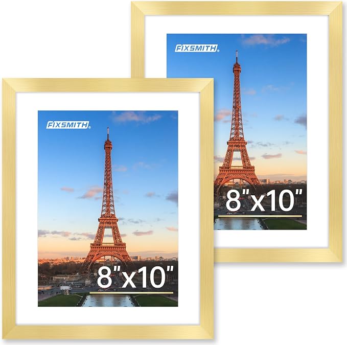 FIXSMITH 8x10 Picture Frame Set of 2, Photo Frame by FIXSMITH