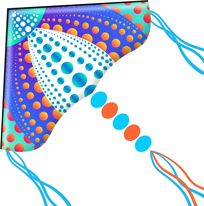 HONBO Large Delta Kite for Kids & Adults, Extremely Easy to Fly Kite for Beach by HONBO