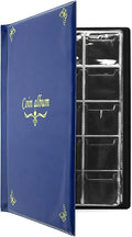 150 Pockets Coin Album, Penny Collecting Book, Souvenir Coins Collection Holder by CenterZ