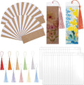 60 Sets Kraft Paper Blank Bookmarks by WSICSE