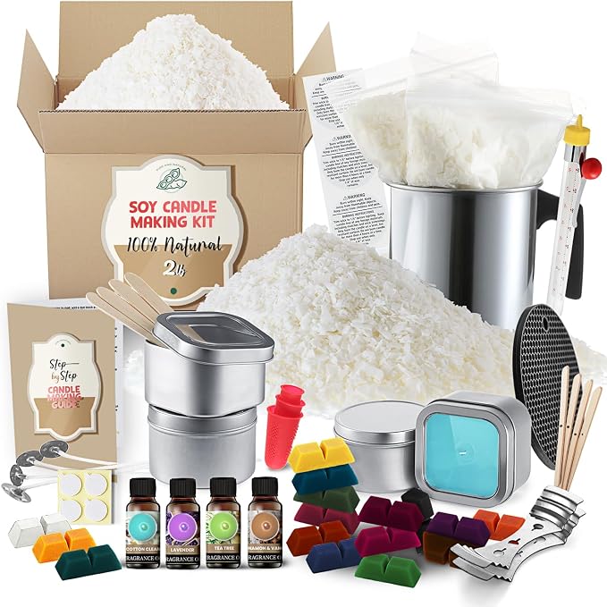 Etienne Alair Organic Soy Candle Making Kit by Etienne+Alair