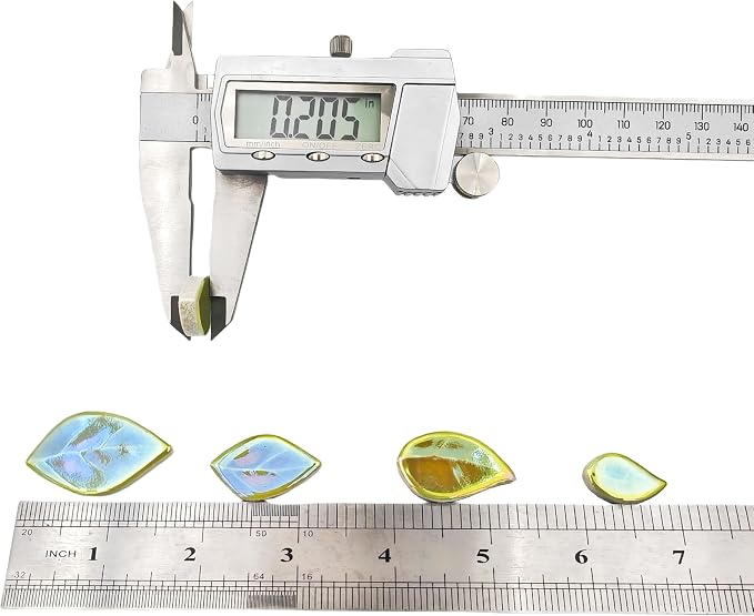 500g/1.1lb Leaf-Shaped Ceramic Mosaic Tiles, Ceramic Mosaic Pieces - Image 5