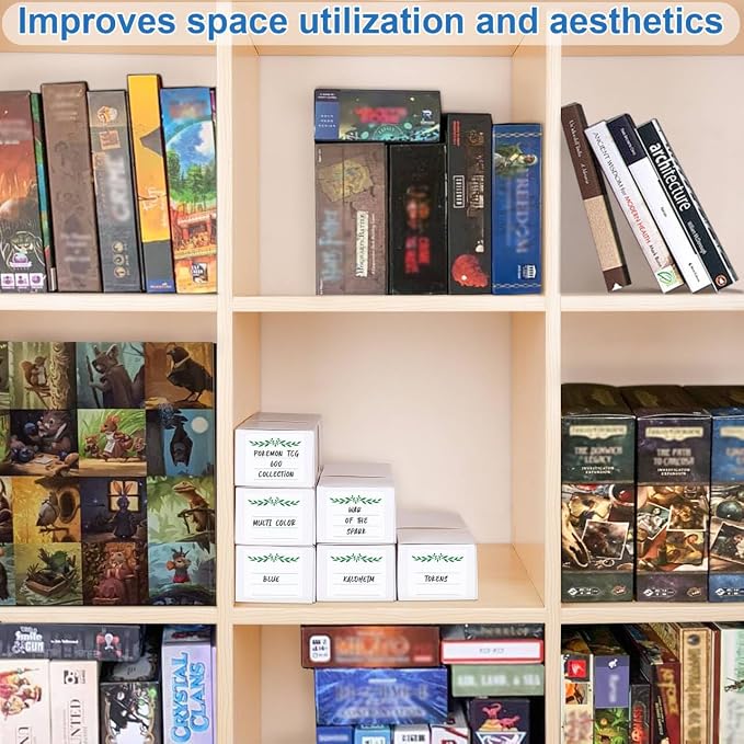 Trading Card Storage Box, card organizer box - Image 6