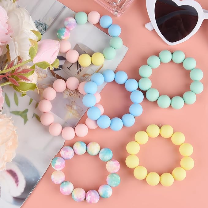 ASTARON 100 Pcs 15mm Silicone Beads - Image 6