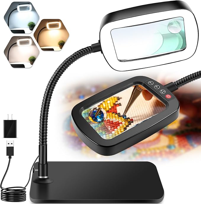 10X 30X Large Magnifying Glass by home
