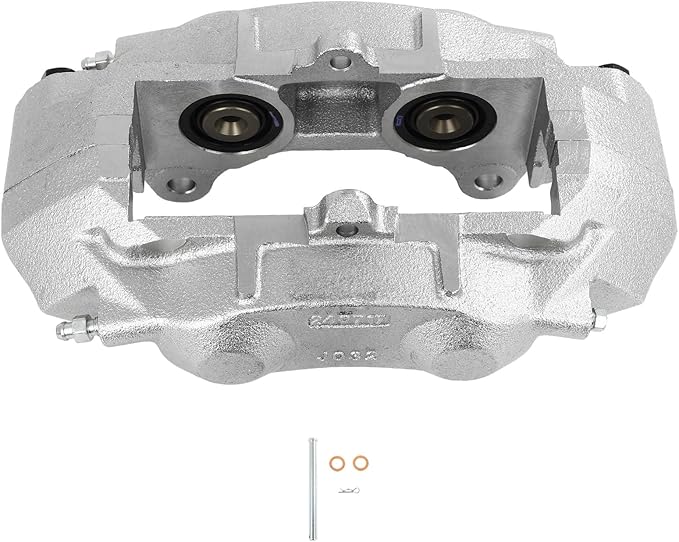 SCITOO 187020 Rear Left Disc Brake Caliper Fit For Chev For Corvette 1965-1967 1969-1982, 4 Pistons