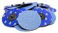 Benchmark Abrasives 3 Inch Sanding Discs Quick Change Zirconia Sanding Discs, Drill & Die Grinder Sanding Disc - Deburring Polishing Rust Remover for Metal Paint Stripper (25 Pack), 40 Grit