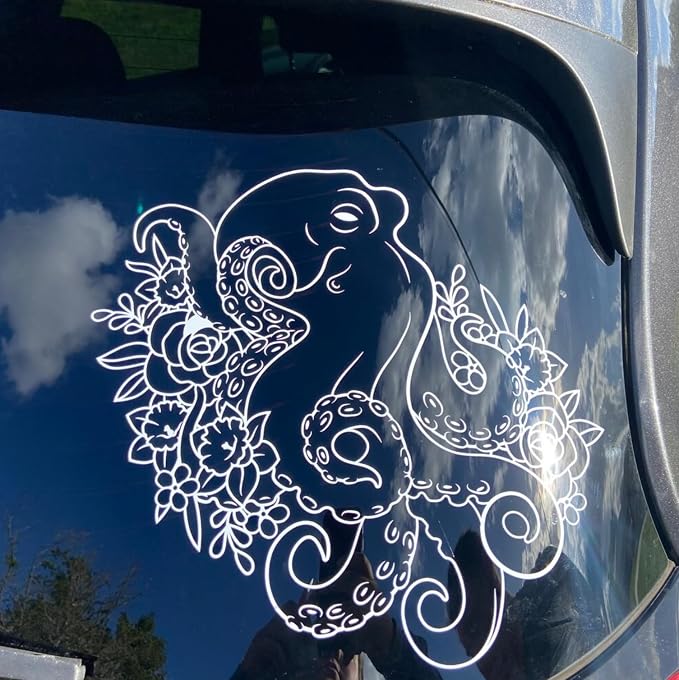 Sea Animal Stencils Reusable Turtle Shell Fish Stencil Jellyfish Octopus - Image 5