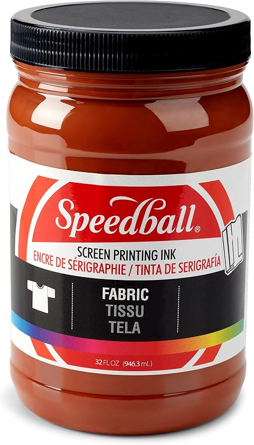 Speedball 004607 Fabric Screen Printing Ink, 32 fl. oz. by SpeedballArt