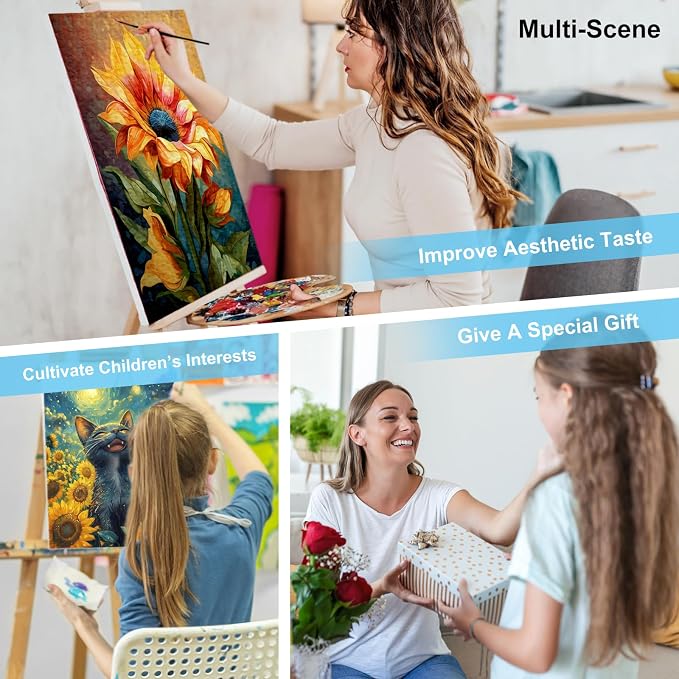 Offito Paint by Numbers Kit for Adults - Image 7