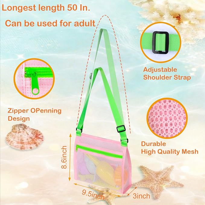 MUYIZI Beach Mesh Shovel with Mesh Beach Bag - Image 3