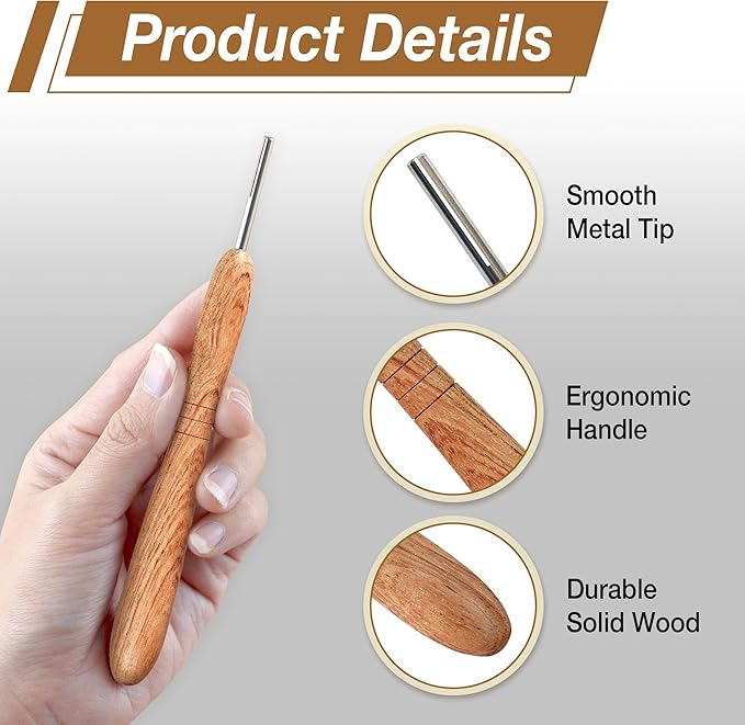 Savina Wooden Paper Bead Roller - Image 3