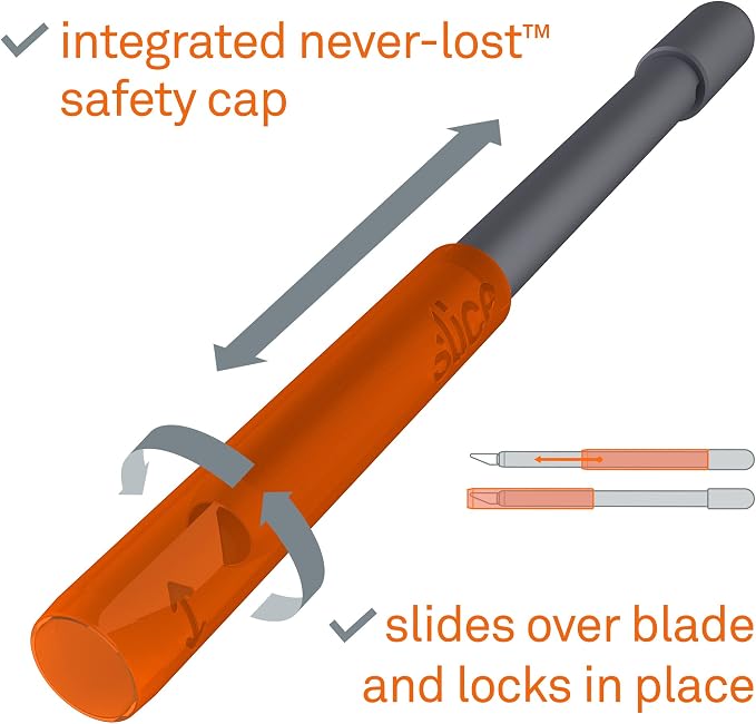 Slice 10518 Craft Knife, Finger-Friendly Edge, Safer Choice, Never Rusts - Image 3