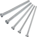 Spring Tubing Benders Kit 1/4, 5/16, 3/8, 1/2 and 5/8 Inch 5 in 1 Tube Bender Set for Copper, Brass, Aluminum and Thin Steel Tube