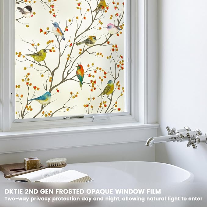 DKTIE Privacy Window Film Decorative - Image 3