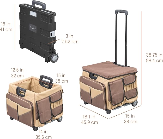 Mobile Folding Utility Cart - Image 2