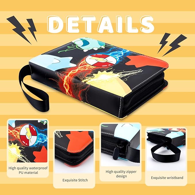 Jravkfi Card Binder 4 Pocket - Image 2