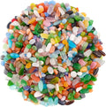 WAYBER Colorful Opal Pebbles, 1 Lb/460g Decorative Crystal Stones Rocks Sea by WAYBER
