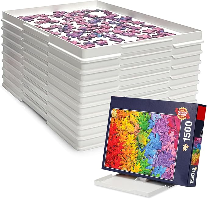 Playboda 9-Pack Puzzle Sorting Trays by PLAYBODA