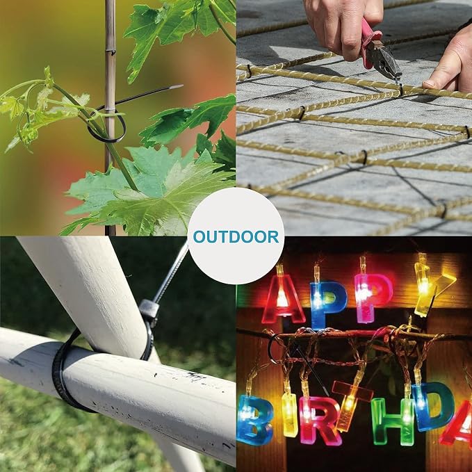 Small Zip Ties, Zip Ties 4 inch - Image 6