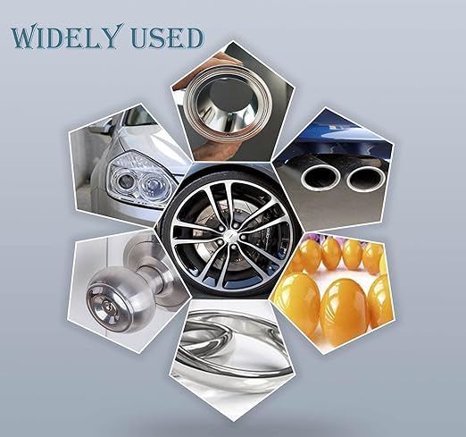 6 Pcs Metal Buffing Polishing Compound for Buffing Wheel, Buffing Wheel Compound, Grit Corresponds to The Color from Coarse to Fine for Stainless Steel, Jewelry, Aluminum Polishing Compound -16 Oz