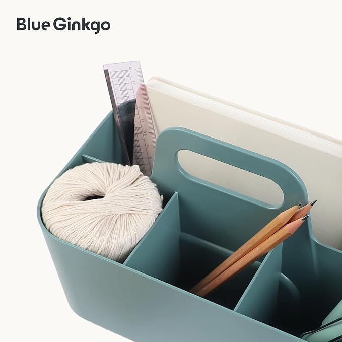 BLUE GINKGO Stackable Organizer Caddy, Made in Korea | Portable. Adjustable. - Image 7