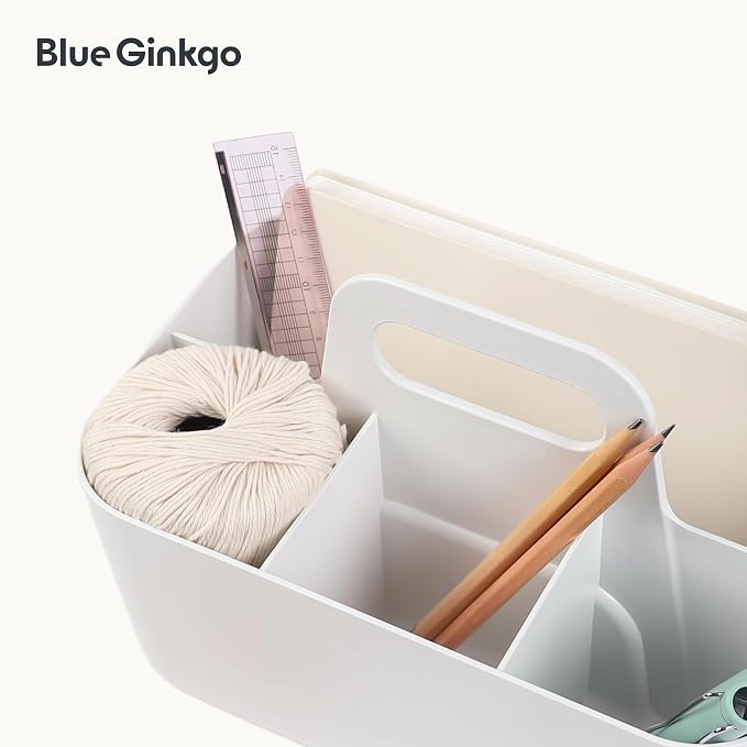BLUE GINKGO Stackable Organizer Caddy, Made in Korea | Portable. Adjustable. - Image 7