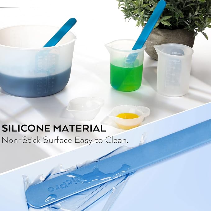 Large Silicone Resin Measuring Cups Tool Kit - Image 5