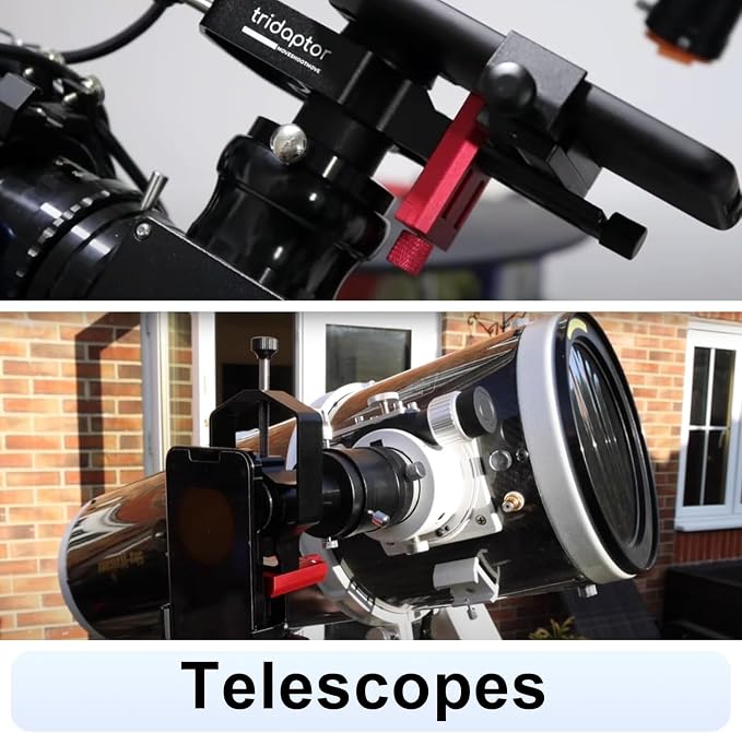 tridaptor - Universal Phone Scope Digiscoping Adapter|High-Precision XYZ Metal - Image 4