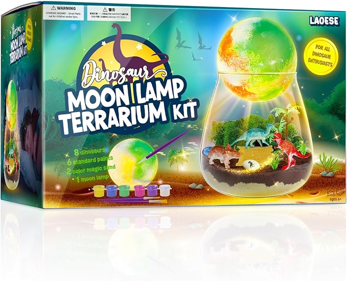 LAOESE Dinosaur Terrarium Kit for Kids by Laoese