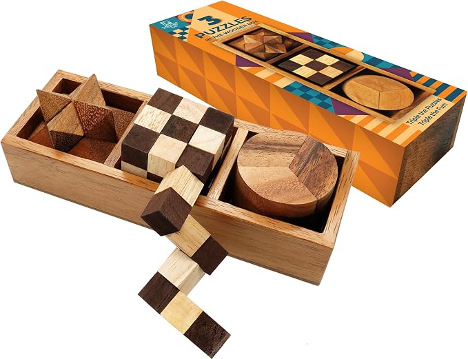 BSIRI 3 Puzzles in a Box by HB3FbyBSIRI