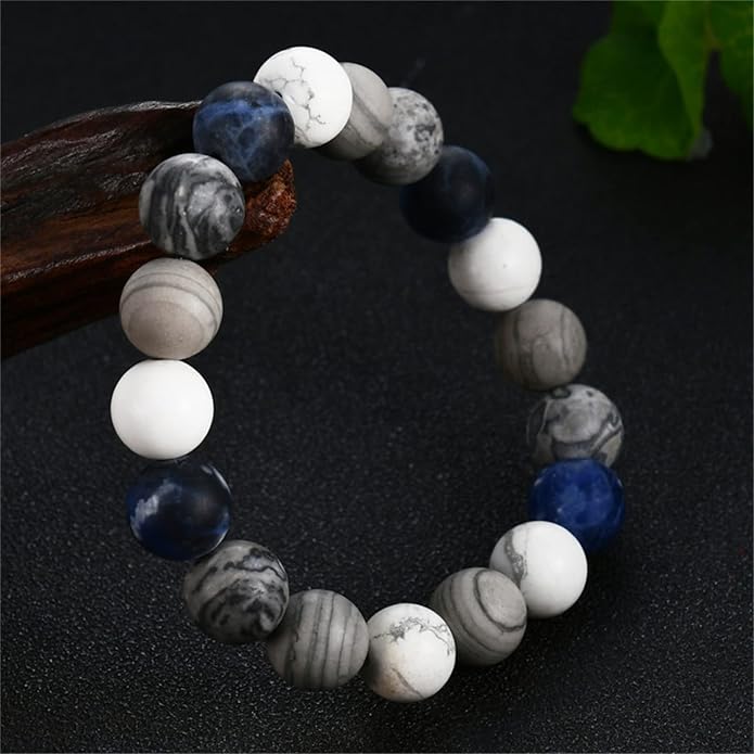 ONLYJUMP Planet Bracelet Solar System Universe Galaxy Bracelet Handmade Natural - Image 4