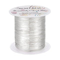 BENECREAT 24 Gauge 87 Yards Tarnish Resistant Silver Wire Jewelry Beading Wire by BENECREAT