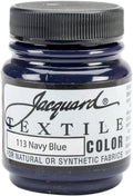 Jacquard Textile Paint 2.25 Oz Navy Blue by Jacquard