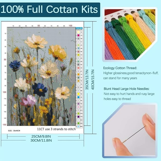 niurenmaoyi Stamped Cross Stitch Kits - Image 3