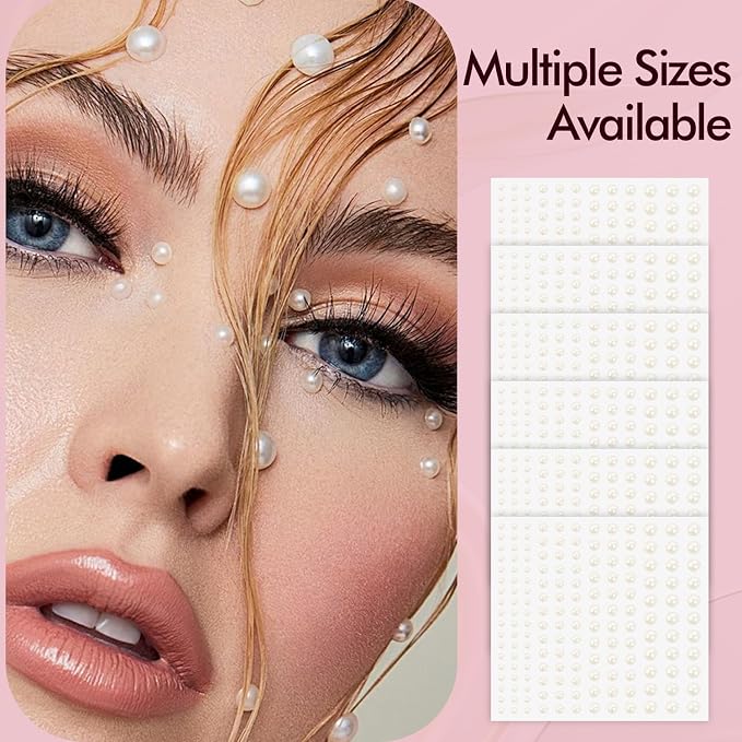 990pcs Self-Adhesive Pearl Stickers - Image 5