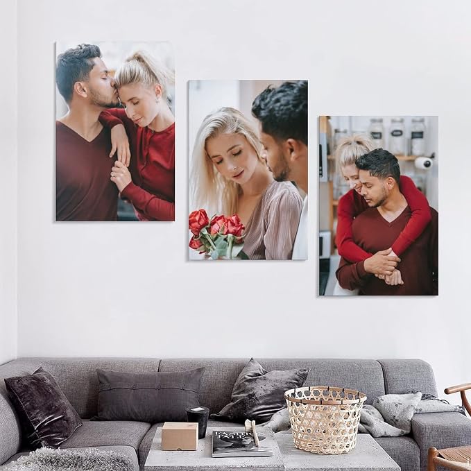 3 Panel Hanging Wall Art Set, Custom Canvas Prints - Image 4
