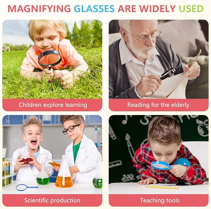 SenseYo 10 PCS Mini Magnifying Glass - Image 7