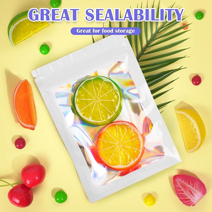 JETMORE Mylar Bags, Small Business Packaging Supplies, Resealable Bag - Image 3