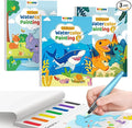TECJOE 3 Pack Paint with Water Coloring Books by TECJOE