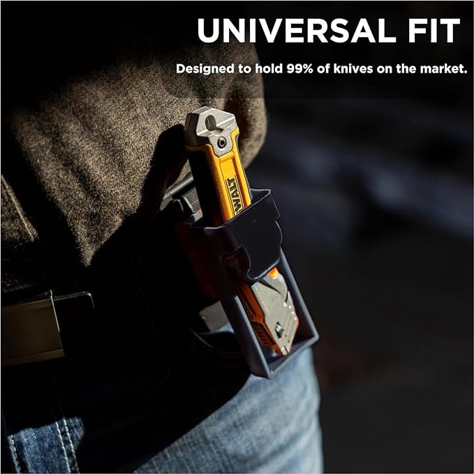 Utility Knife Holster - Composite Holster for Home Improvement Tools