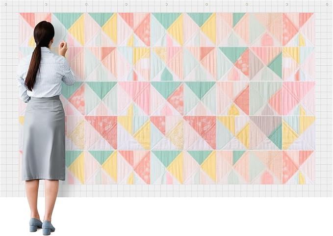 Buryeah 1 Pcs Quilt Design Wall Fabrics Large 106 in x 60 in by Buryeah