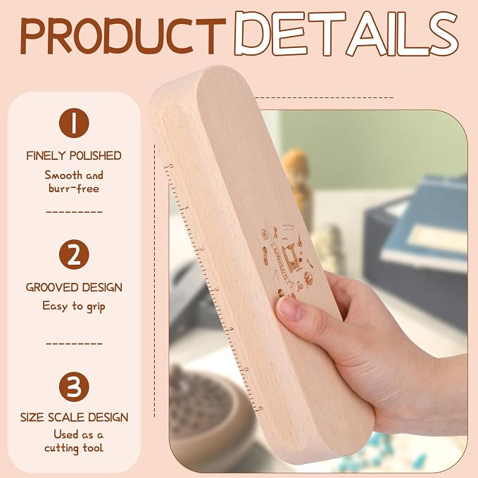 Fteven Tailors Clapper Wooden Clapper - Image 3