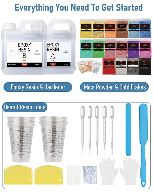 Smallbudi 80 Oz Epoxy Resin Kit - Image 7